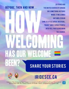 Downloadable Iridesce poster; see Resources at www.iridesce.ca